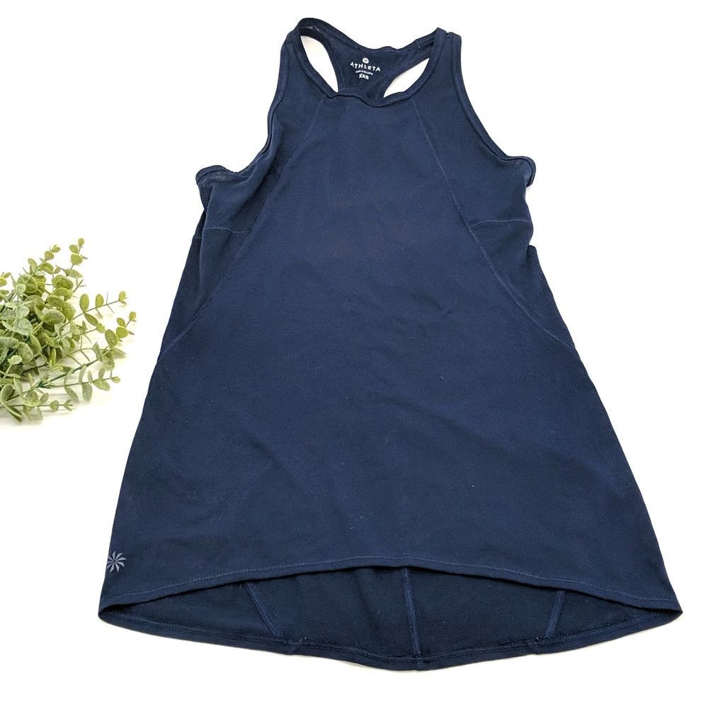 Athleta racer back tank with cut out size XXS